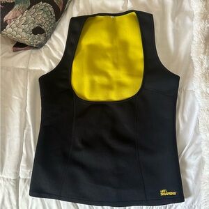 Hot Shapers Black and Yellow Tank Top
